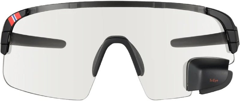 TriEye Store Cycling Glasses with Rear-view Mirror - Sports Sunglasses for Men & Women - UV-400 Protection - Image 1